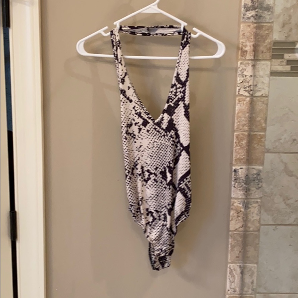 Snake skin body suit